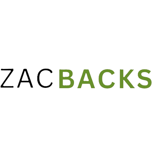 ZAC BACKS LOGO